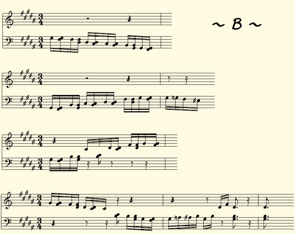 B Minor Spider Riff